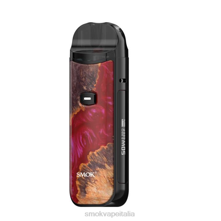 SMOK Italia | SMOK Nord Kit da 50 W legno stabilizzante rosso L44V163