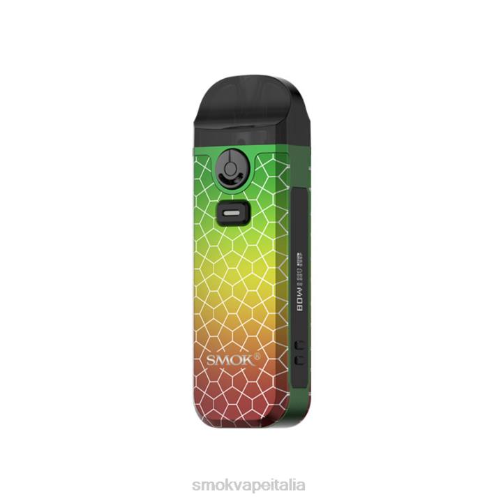 SMOK Sigaretta Elettronica | SMOK Nord 4 kit armatura verde rasta L44V274