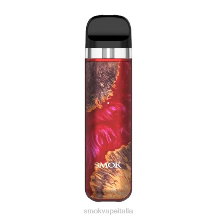 SMOK Vape Price Italia | SMOK NOVO 2 kit legno stabilizzante rosso L44V60