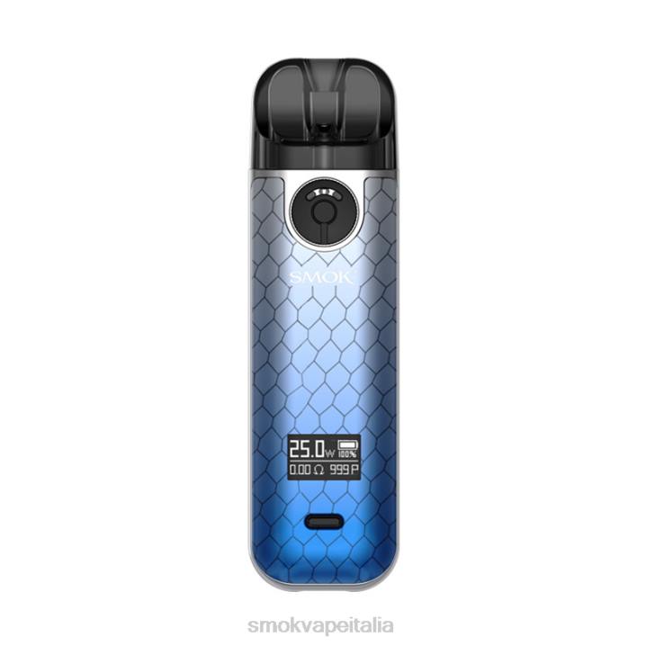 SMOK Sigaretta Elettronica | SMOK NOVO 4 kit cobra grigio blu L44V234