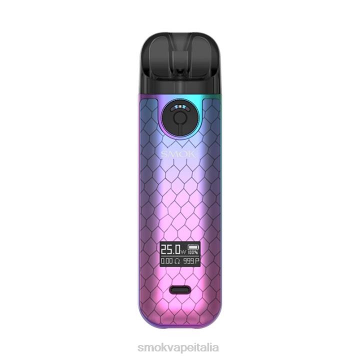SMOK Vape Pen Italia | SMOK NOVO 4 kit cobra rosa ciano L44V235