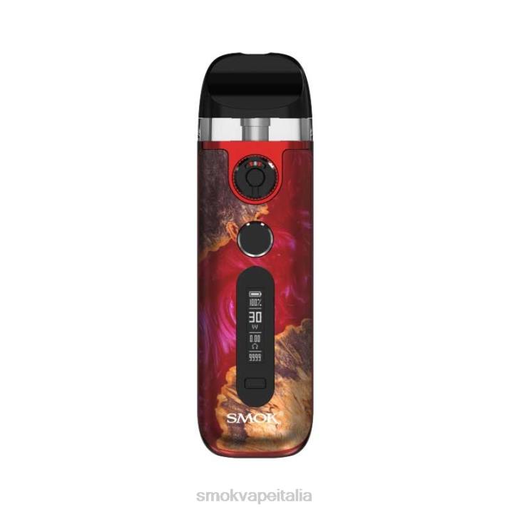 SMOK Vape Milano | SMOK Novo 5 kit legno stabilizzante rosso L44V12