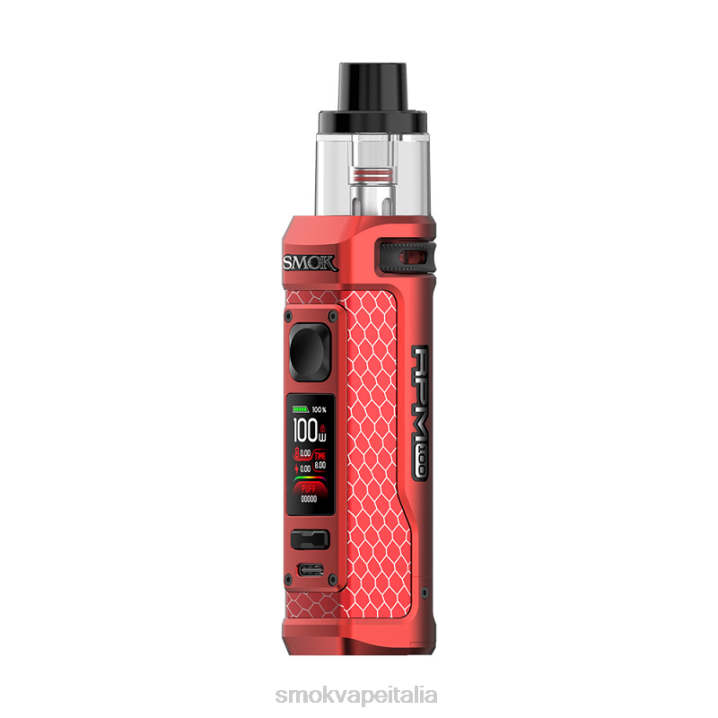 SMOK Sigaretta Elettronica | SMOK RPM 100 kit rosso opaco L44V34