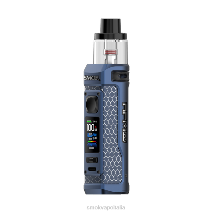 SMOK Vape Pen Italia | SMOK RPM 100 kit blu opaco L44V35