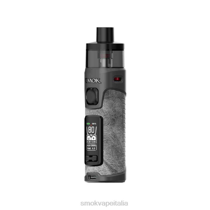 SMOK Vape Pod Italia | SMOK RPM 5 kit pelle grigia L44V97