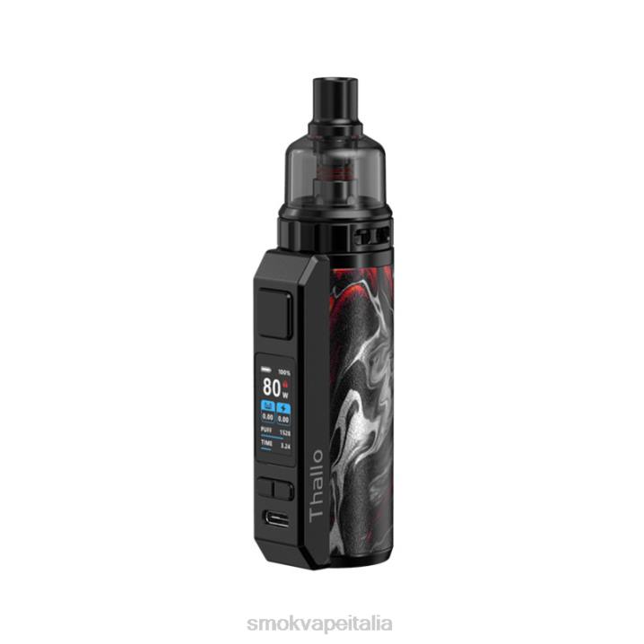 SMOK Vape Amazon | SMOK Thallo kit rosso nero fluido L44V286